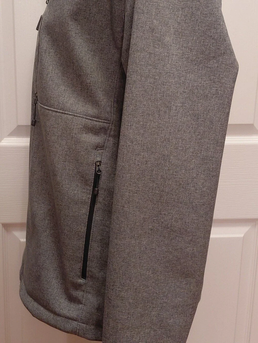 The North Face Apex Bionic 2 WindWall Softshell Jacket Men's Small Gray